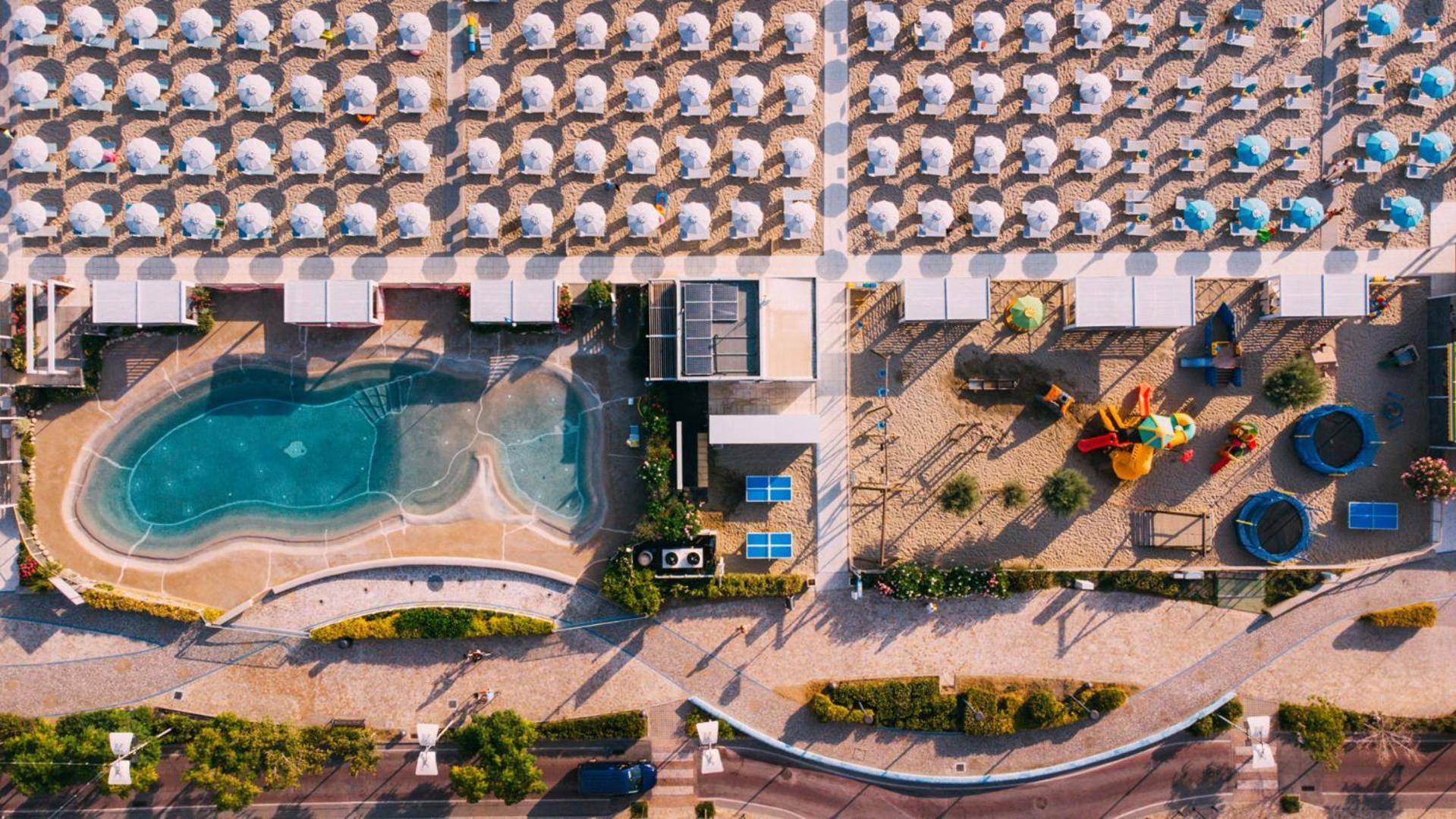 Hotel International Direttamente Sulla Sabbia Мизано-Адриатико Экстерьер фото